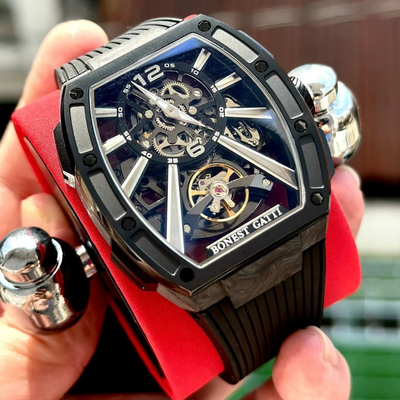 Mystery Series - Stainless Steel & Carbon fiber BG9950 Black