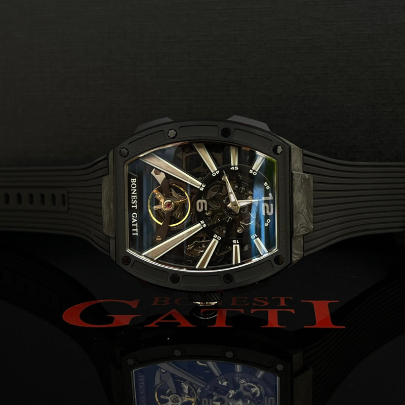 Mystery Series - Stainless Steel & Carbon fiber BG9950 Black