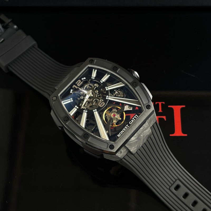 Mystery Series - Stainless Steel & Carbon fiber BG9950 Black
