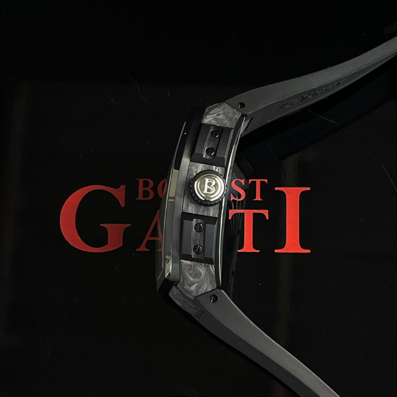 Mystery Series - Stainless Steel & Carbon fiber BG9950 Black