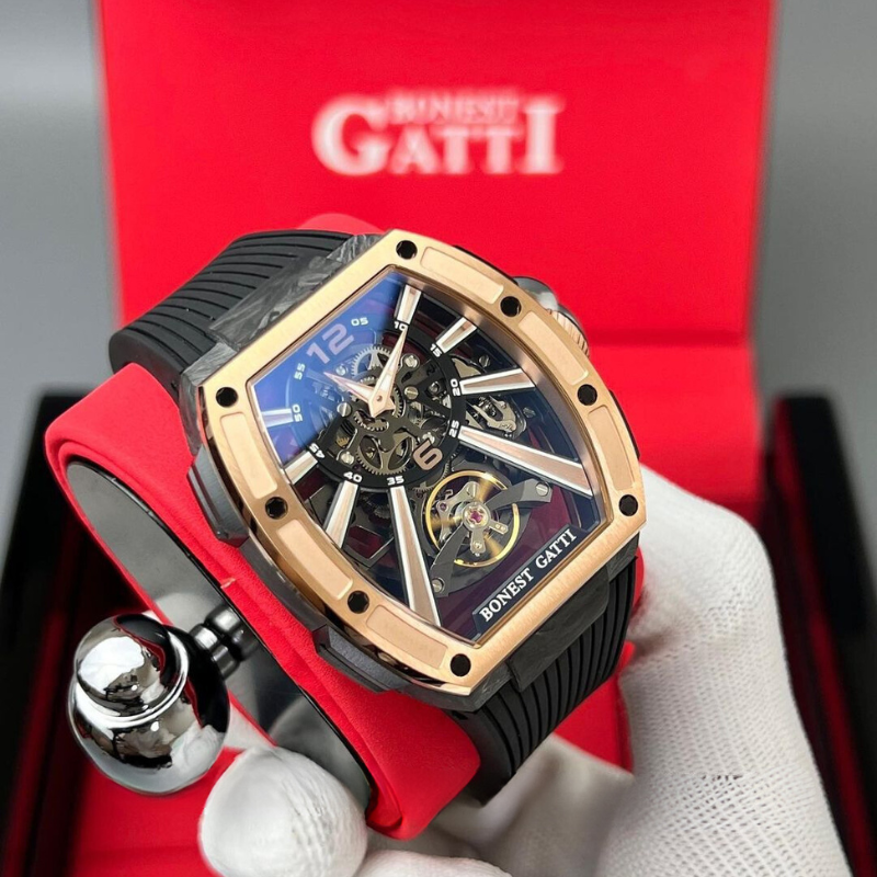 Mystery Series - Stainless Steel & Carbon fiber BG9950 Gold