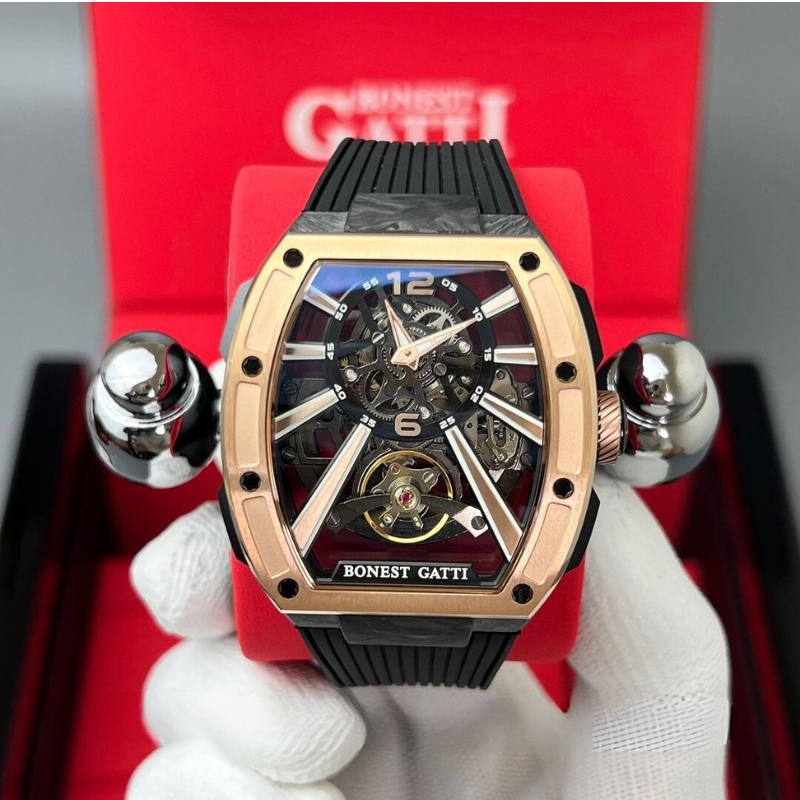 Mystery Series - Stainless Steel & Carbon fiber BG9950 Gold