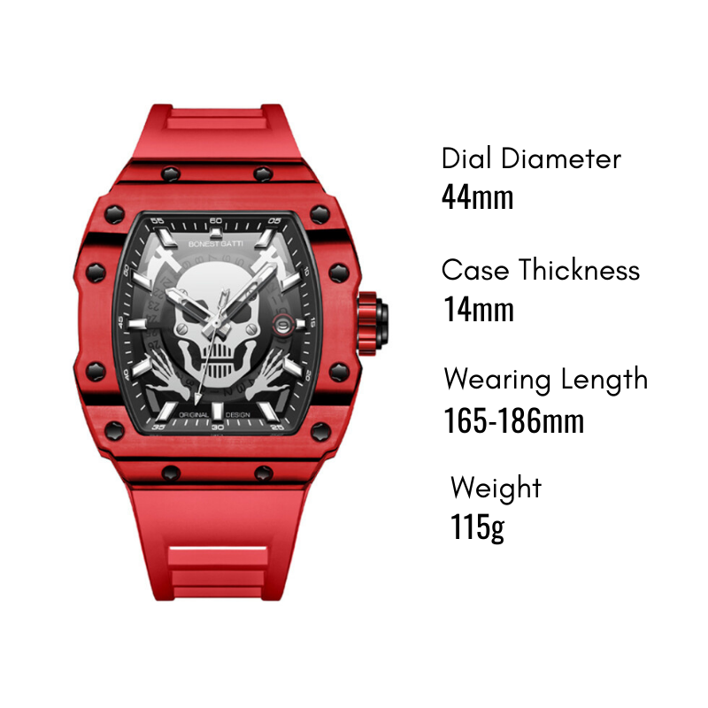 Lodumani Series - Carbon Fiber BG9908 Red