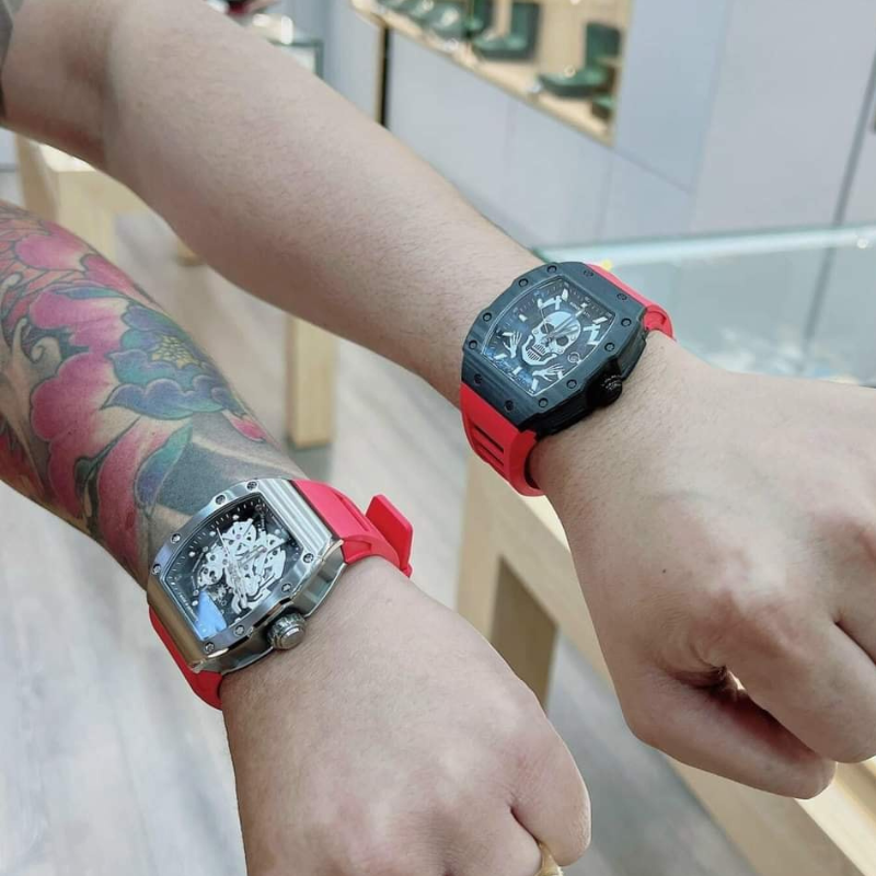 Type B / Bonest Gatti Original BUTTERFLY Buckle Strap Rubber (4 color variants)