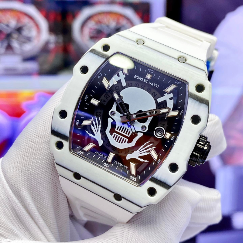 Lodumani Series - Carbon Fiber BG9909 White