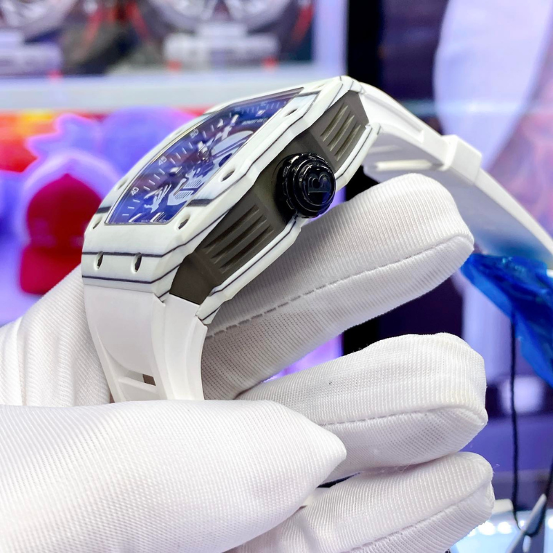 Lodumani Series - Carbon Fiber BG9909 White