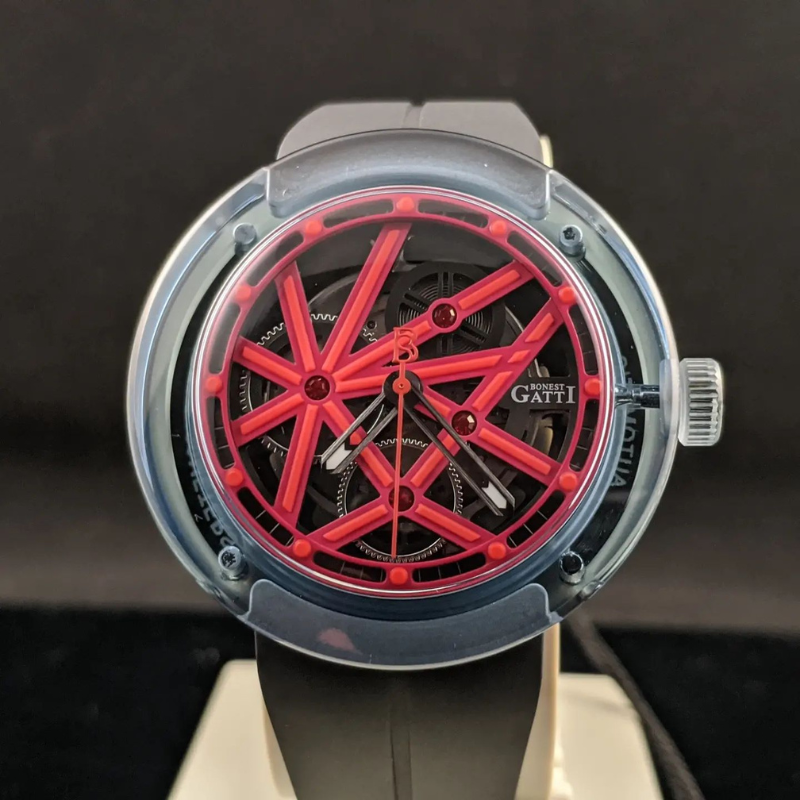 Metaverse Series - BG7702 Optical glass Black Red