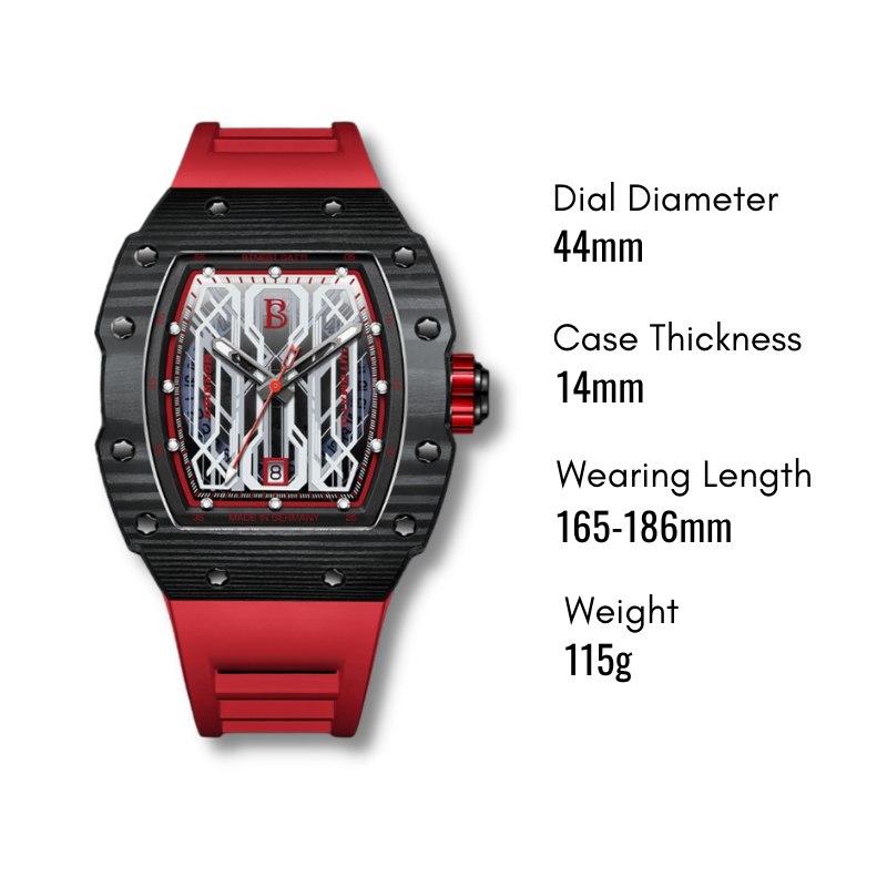 Explorer Series - Carbon Fiber BG9916 Red