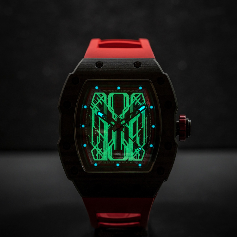 Explorer Series - Carbon Fiber BG9916 Red