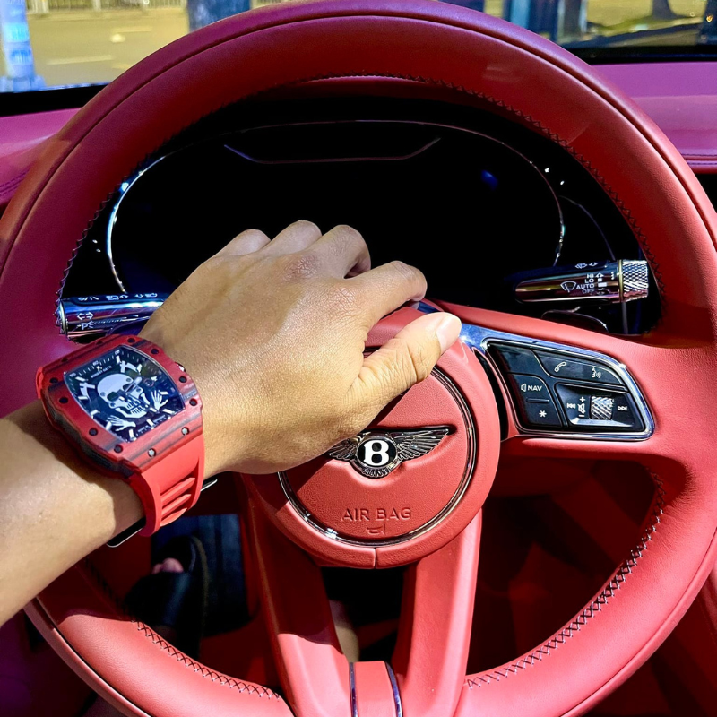 Lodumani Series - Carbon Fiber BG9908 Red