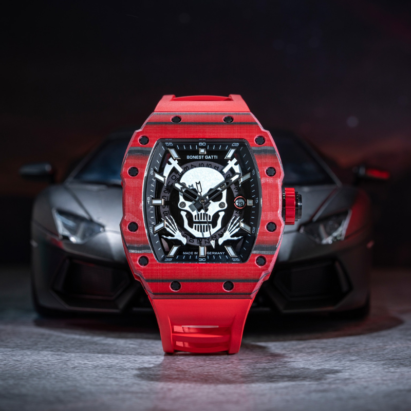 Lodumani Series - Carbon Fiber BG9908 Red