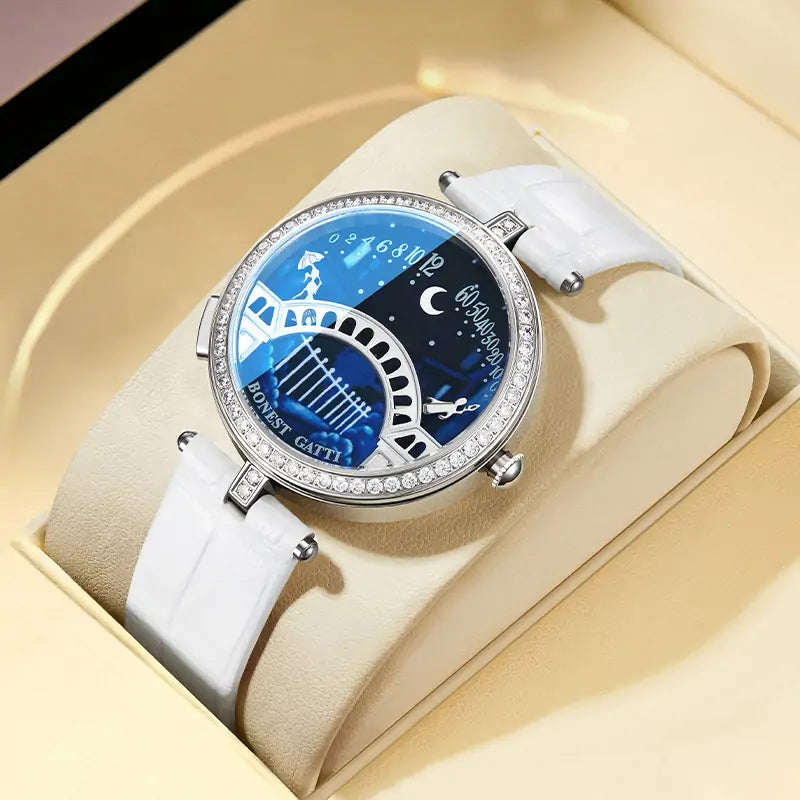 BG3004 Animated Dial Quartz Women Watch