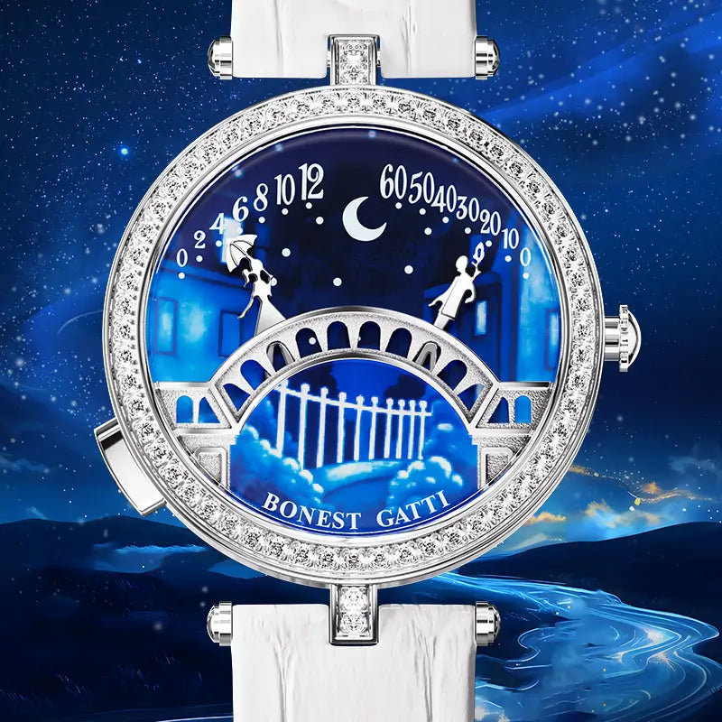 BG3004 Animated Dial Quartz Women Watch