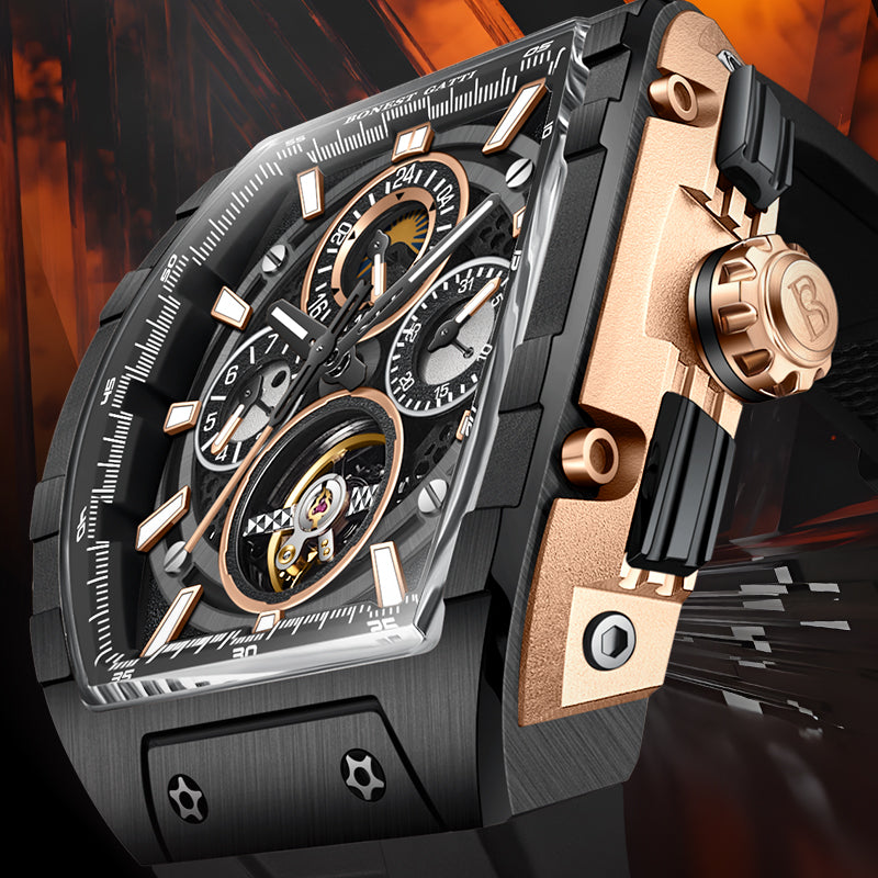 BG5005 Moon Phase Automatic Watch
