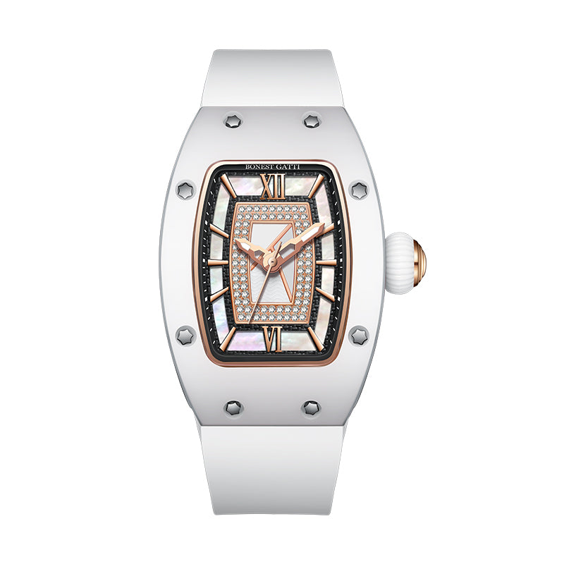 BG3003 Tonneau women mechanical watch