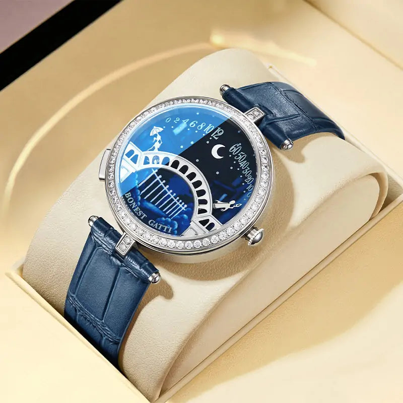 BG3004 Animated Dial Quartz Women Watch