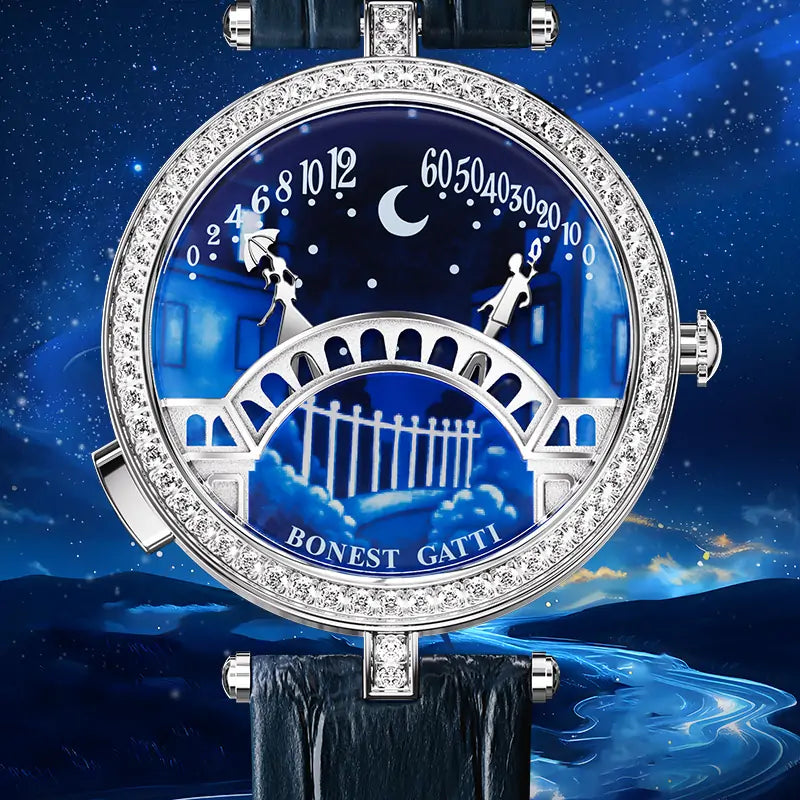 BG3004 Animated Dial Quartz Women Watch
