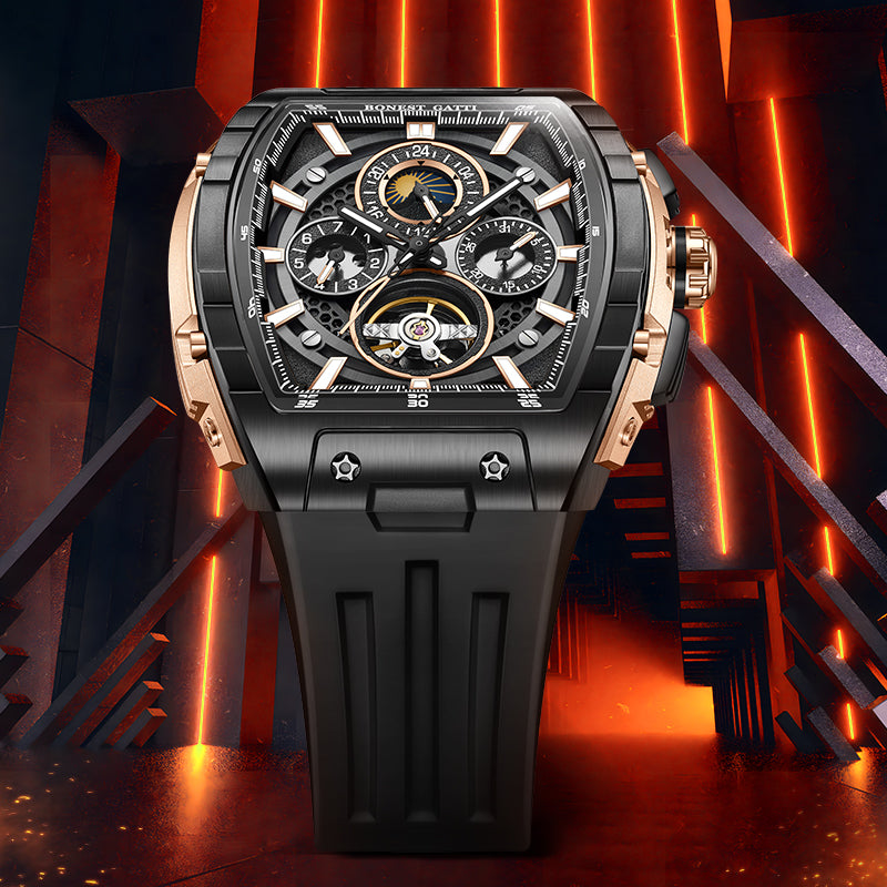 BG5005 Moon Phase Automatic Watch