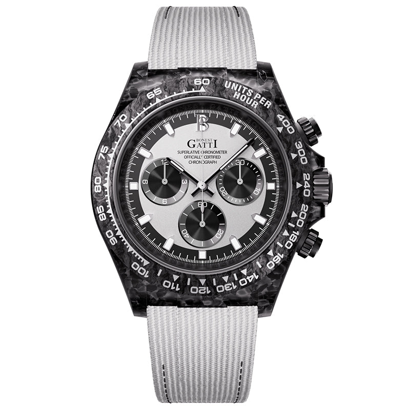 BG9010 Carbon Fiber Chronograph Watch