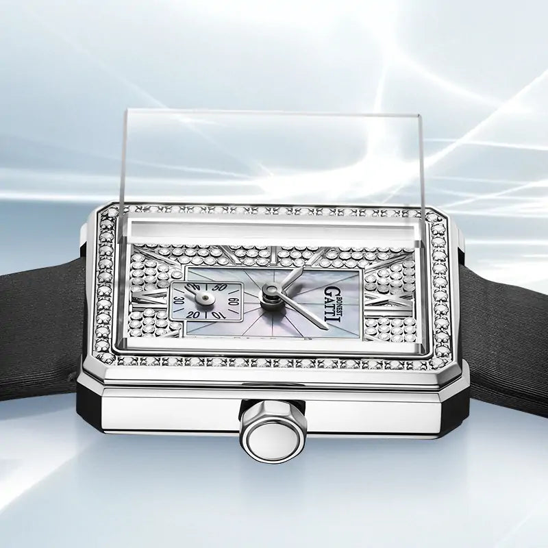 Square Women's Watch with Mother of Pearl | BG3007