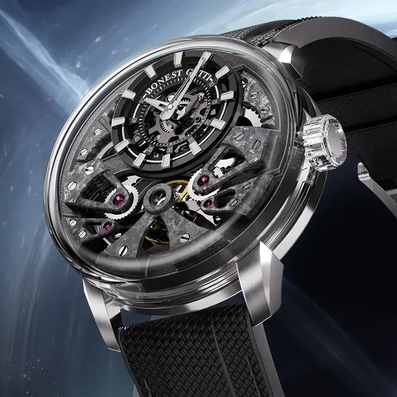 BG4002 Carbon Fiber Automatic Watch