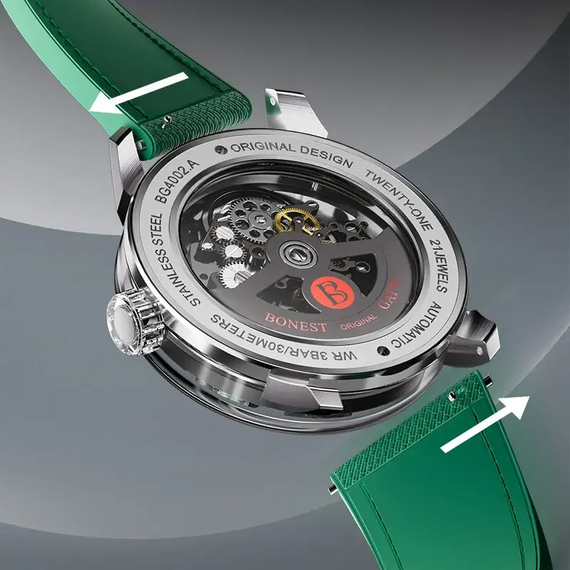 BG4002 Carbon Fiber Automatic Watch