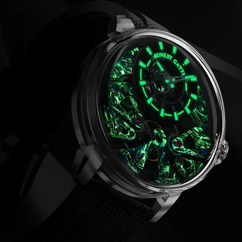 BG4002 Carbon Fiber Automatic Watch