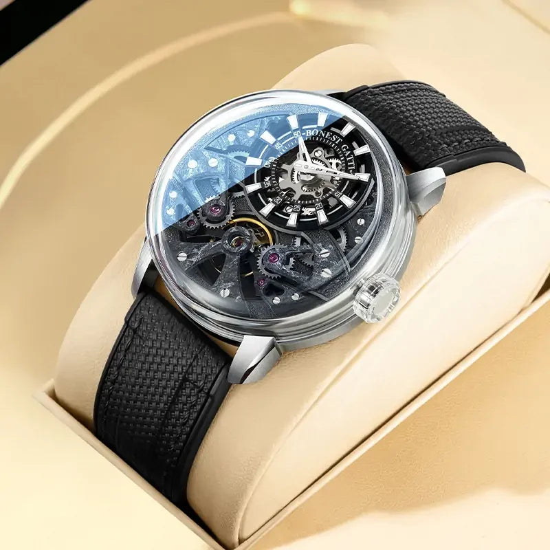 BG4002 Carbon Fiber Automatic Watch