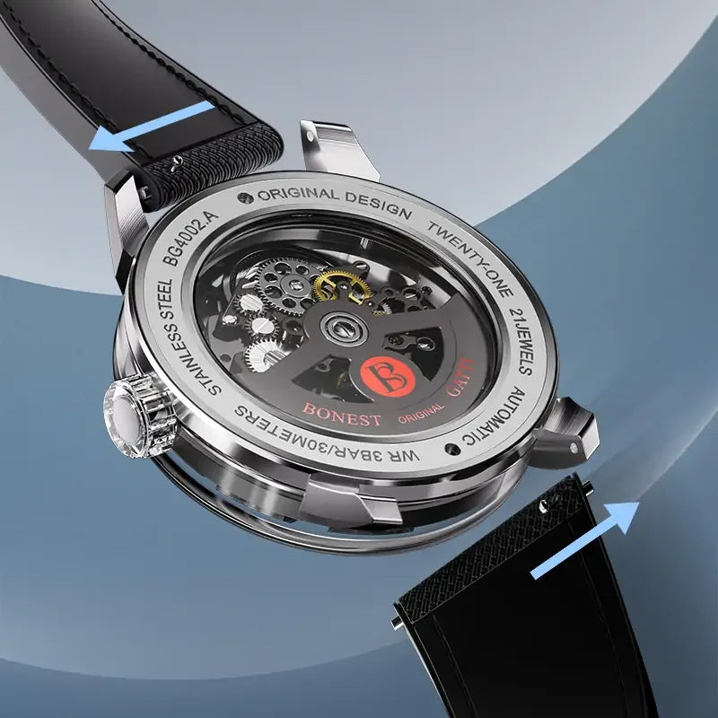 BG4002 Carbon Fiber Automatic Watch
