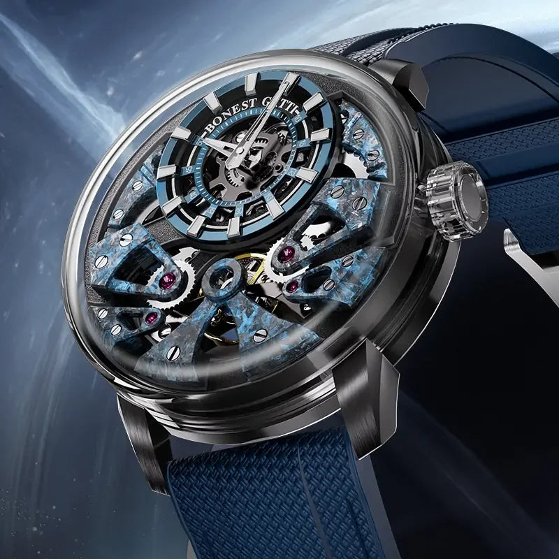 BG4002 Carbon Fiber Automatic Watch