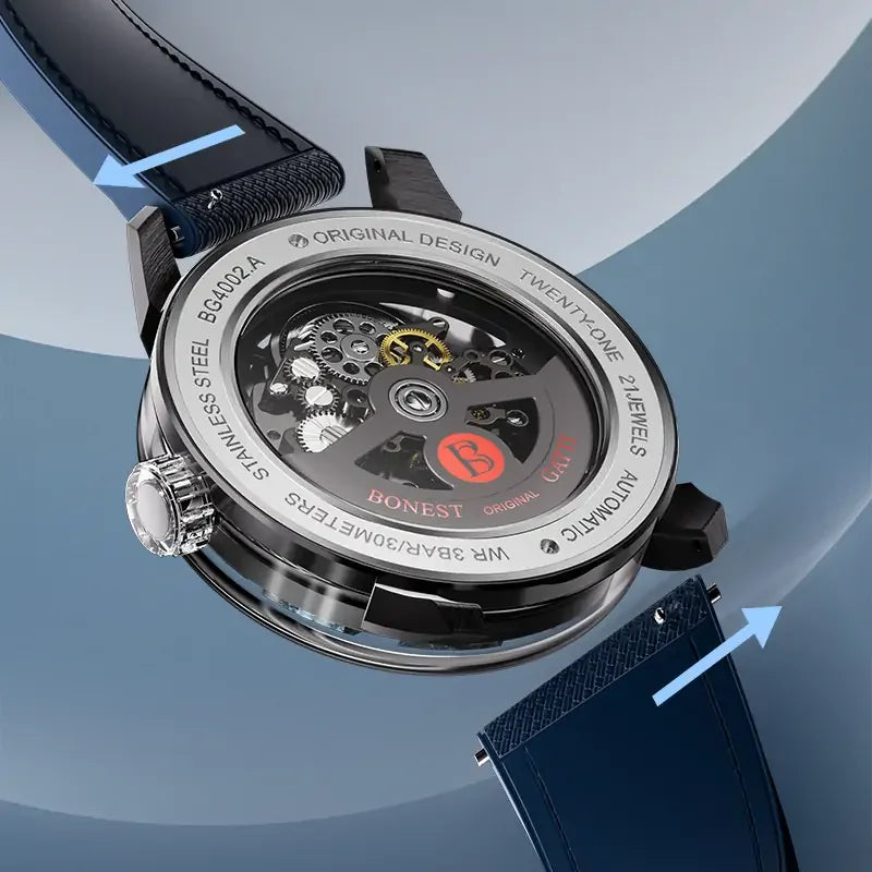 BG4002 Carbon Fiber Automatic Watch