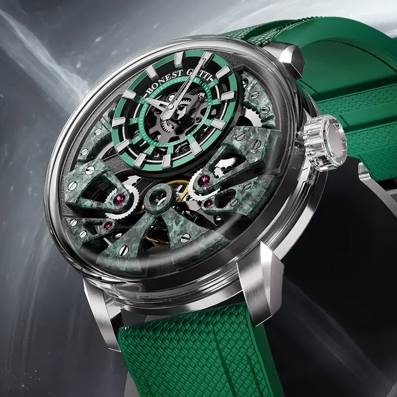 BG4002 Carbon Fiber Automatic Watch