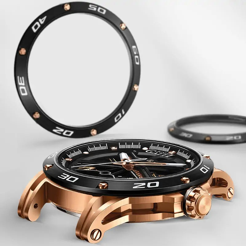 BG4601 Classic Round Automatic Watch