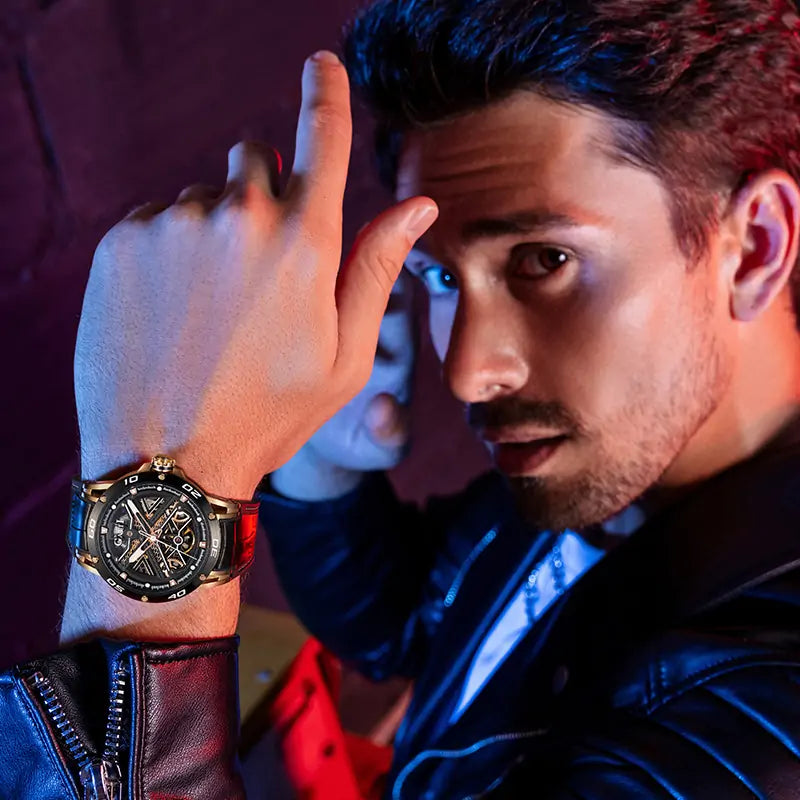 BG4601 Classic Round Automatic Watch