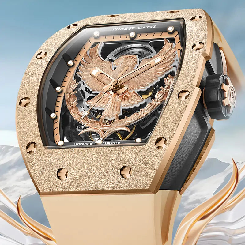 BG5002 Eagle Stainless Steel Automatic Watch