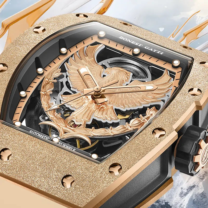 BG5002 Eagle Stainless Steel Automatic Watch