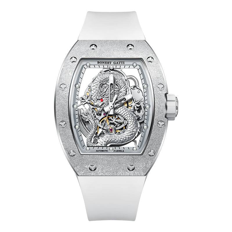 BG5003 Dragon Stainless Steel Automatic Watch