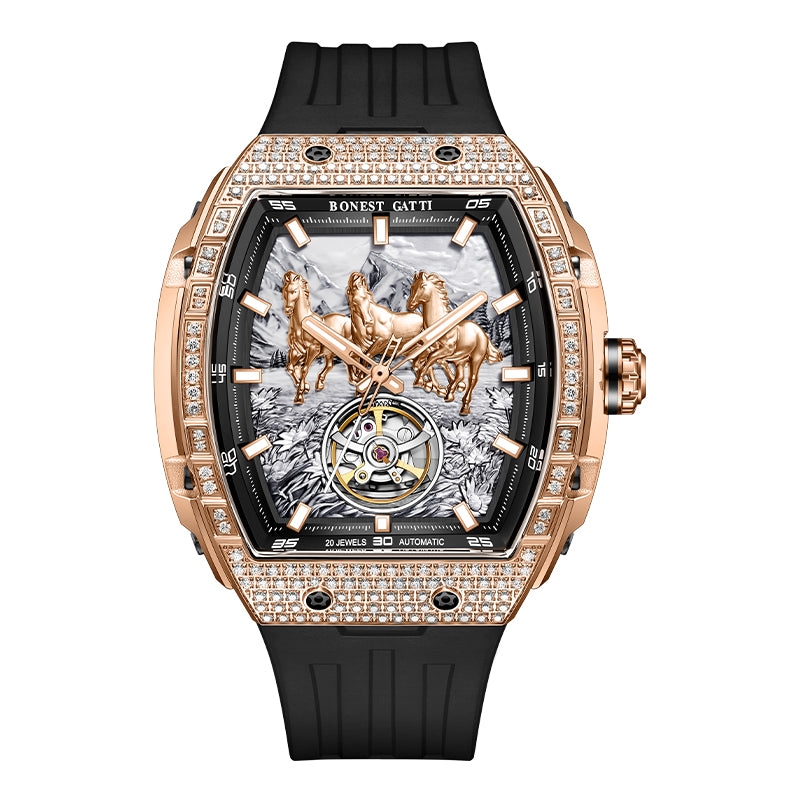 BG5006 Matto Tourbillon Watch