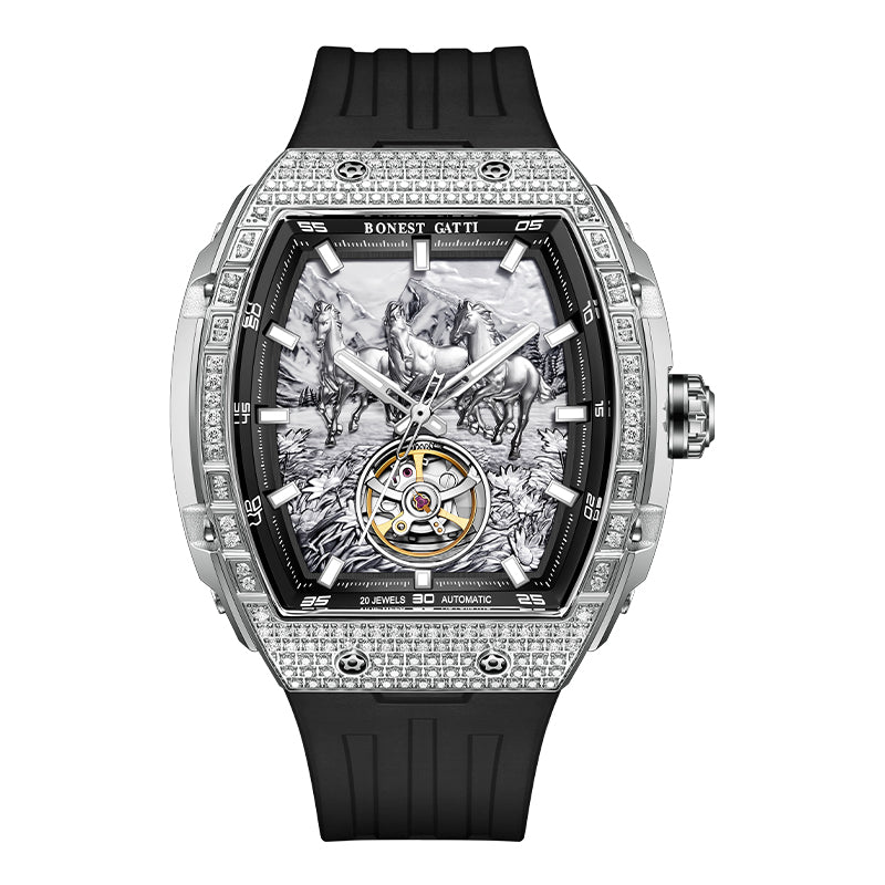 BG5006 Luminous Horse Motif Automatic Watch