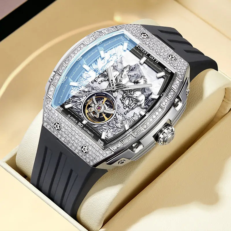 BG5006 Luminous Horse Motif Automatic Watch
