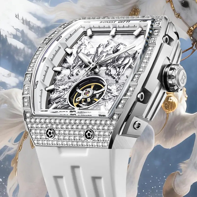BG5006 Luminous Horse Motif Automatic Watch