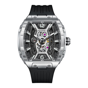 BG5601 Skeleton Automatic Tonneau Watch