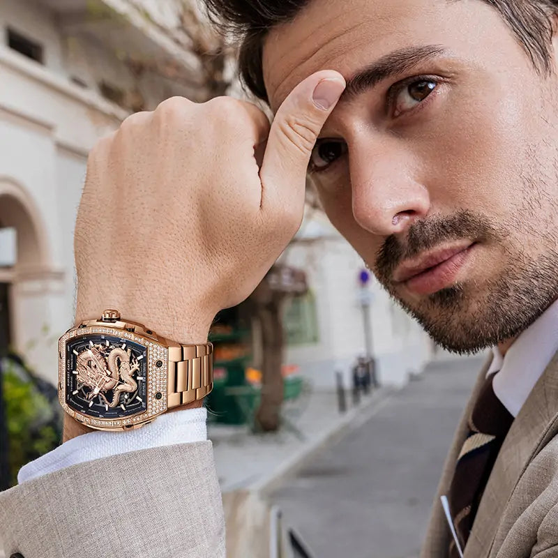 BG5605 Dragon Mechanical Watch