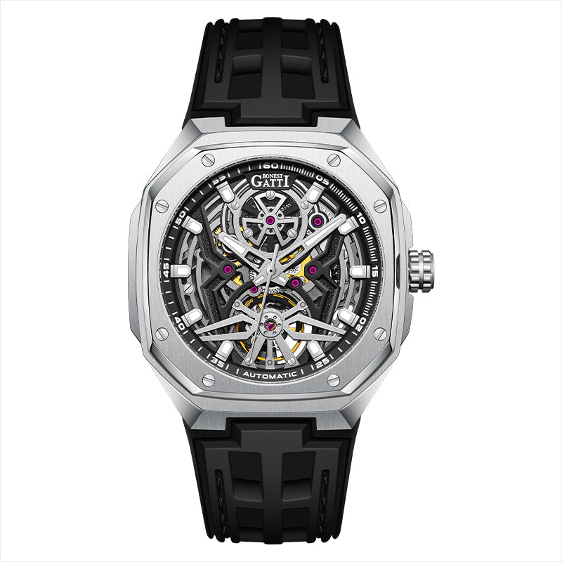 BG5802 Skeleton Automatic Watch