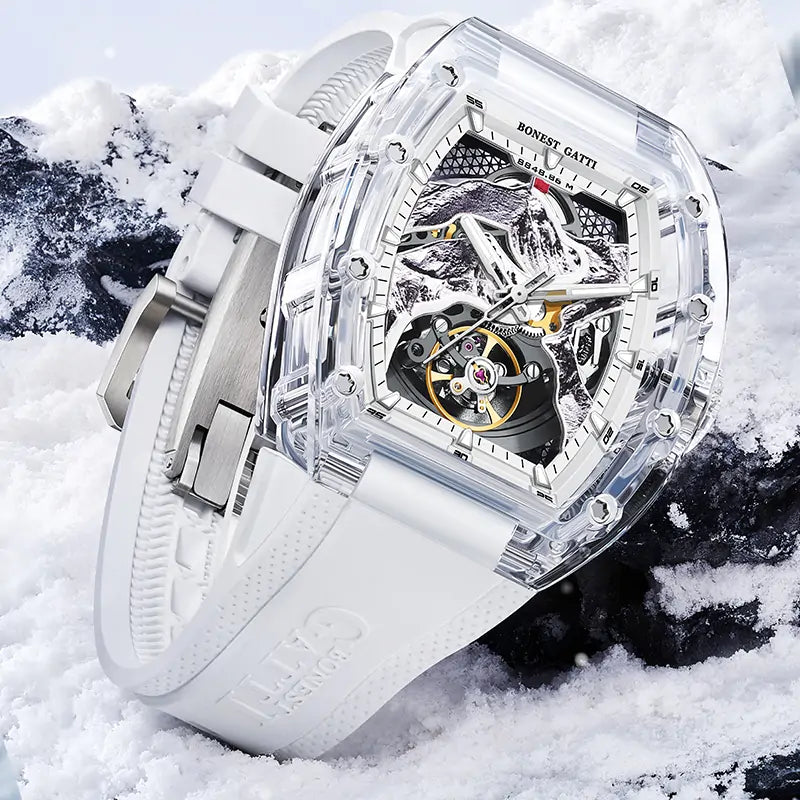 BG6001 Mountain Concept Skeleton Automatic Watch