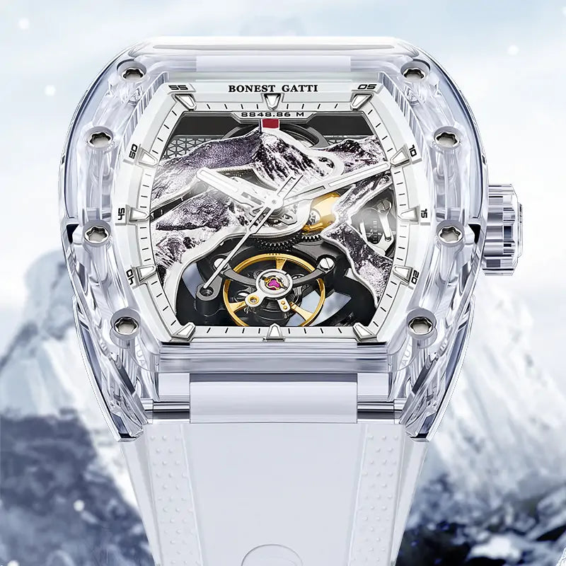 BG6001 Mountain Concept Skeleton Automatic Watch