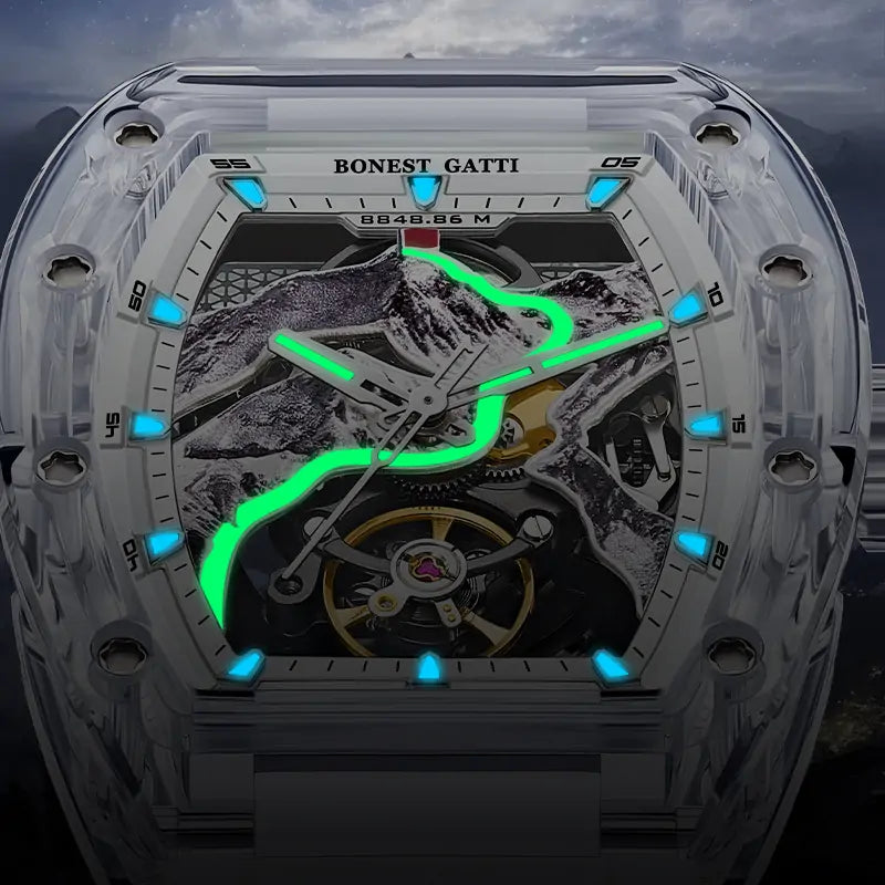 BG6001 Mountain Concept Skeleton Automatic Watch