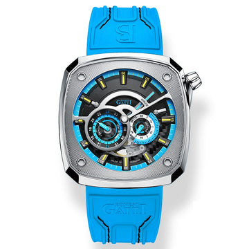BG6601 Square Skeleton Automatic Watch