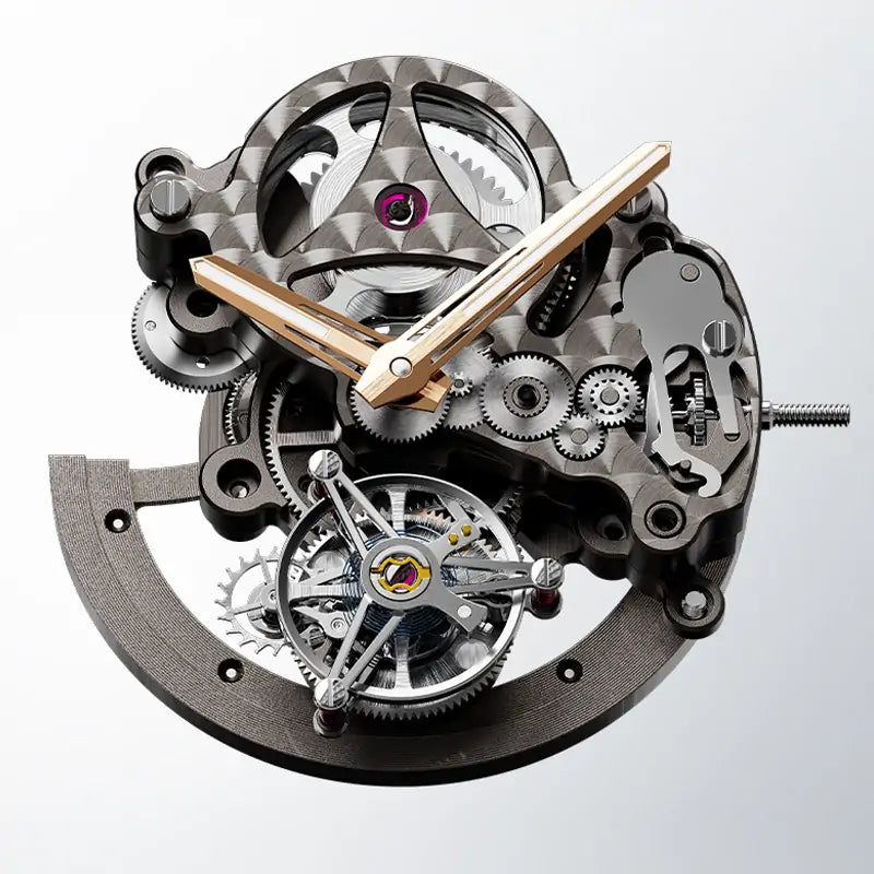 BG7004 Skeleton Tourbillon Automatic Watch