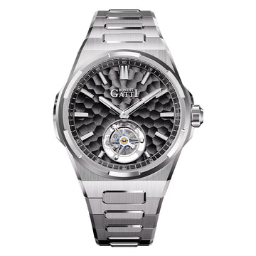 BG7005 Hammered Tourbillon Automatic Watch